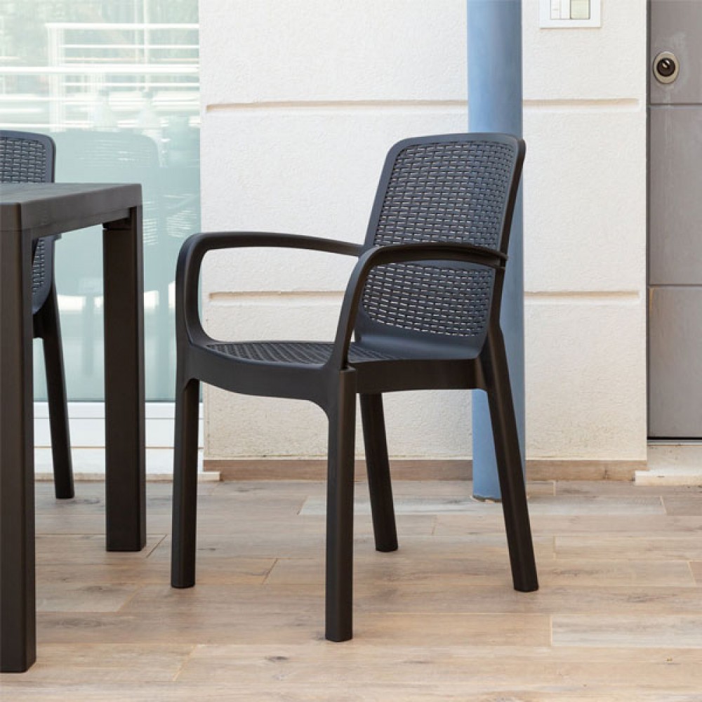 Numana Chairs | Dark Anthracite