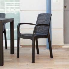 Numana Chairs | Dark Anthracite