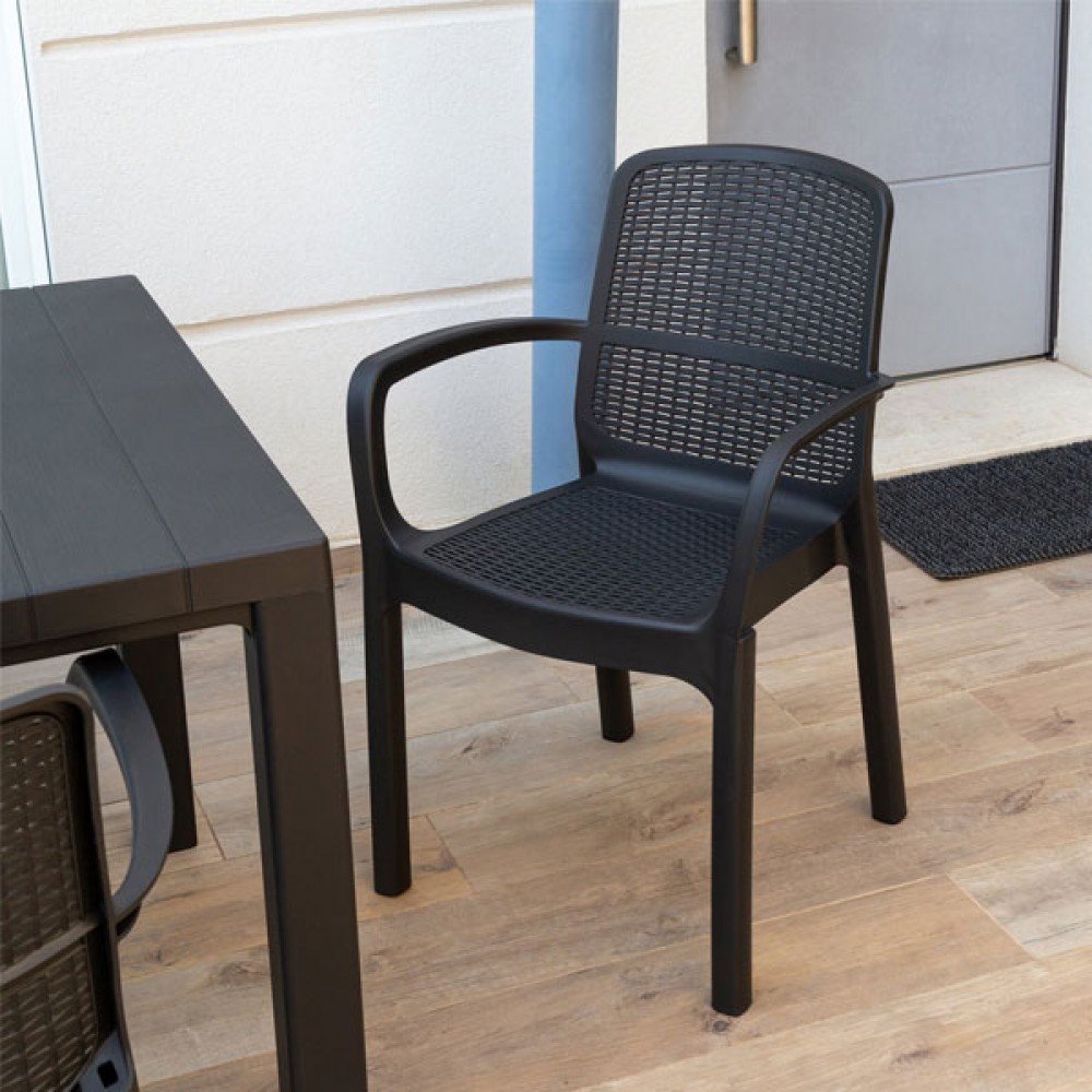 Numana Chairs | Dark Anthracite
