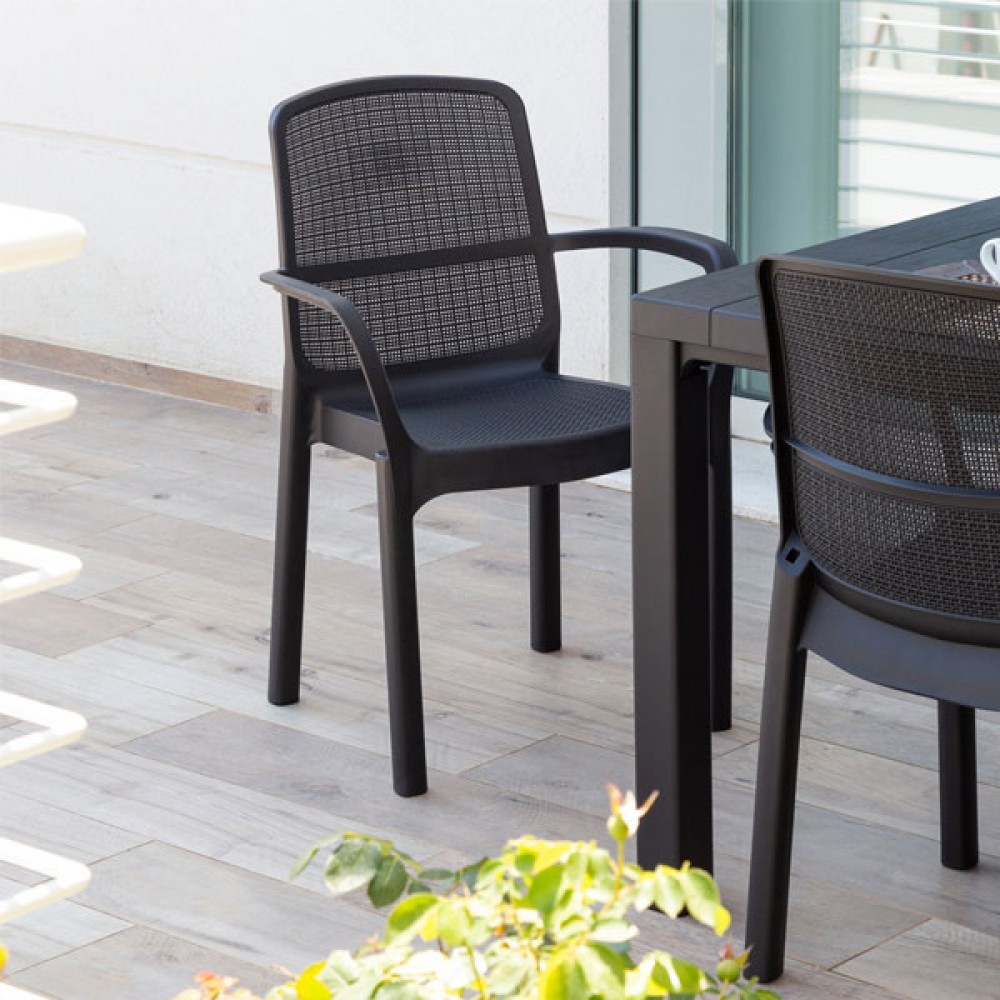 Sirolo Chairs | Dark Anthracite