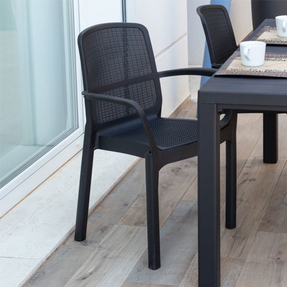 Sirolo Chairs | Dark Anthracite
