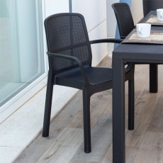 Sirolo Chairs | Dark Anthracite