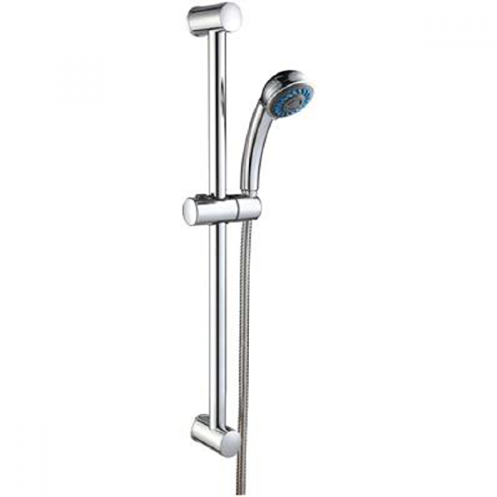 Euroshowers Simple Jet Set Chrome (hose/head/rail) | Es57420