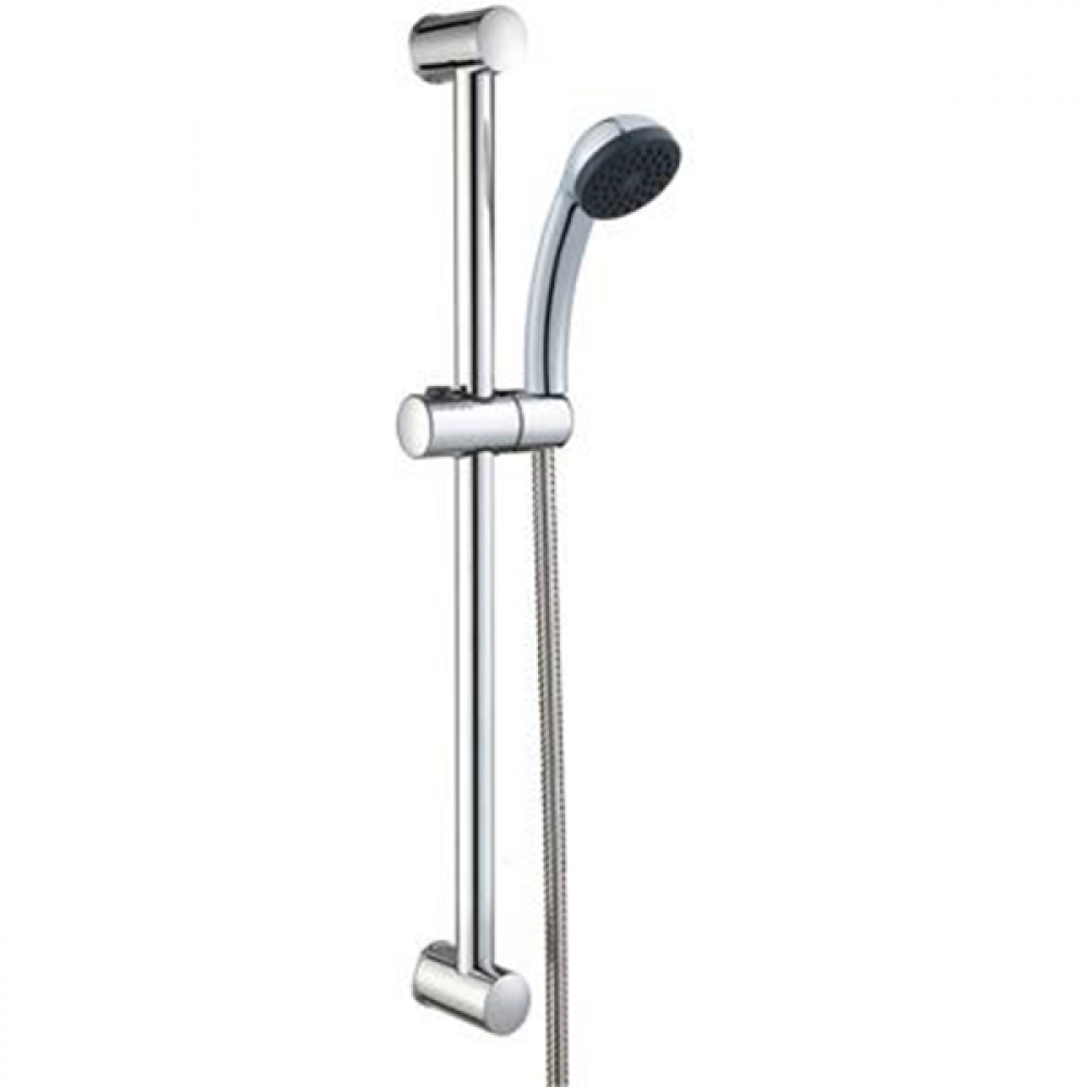 Euroshower Easyspray Set Chrome (hose/head/rail) | Es58220