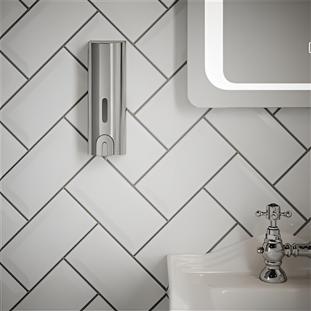Euroshower Tall Chrome Single Dispenser | Es89790