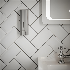 Euroshower Tall Chrome Single Dispenser | Es89790
