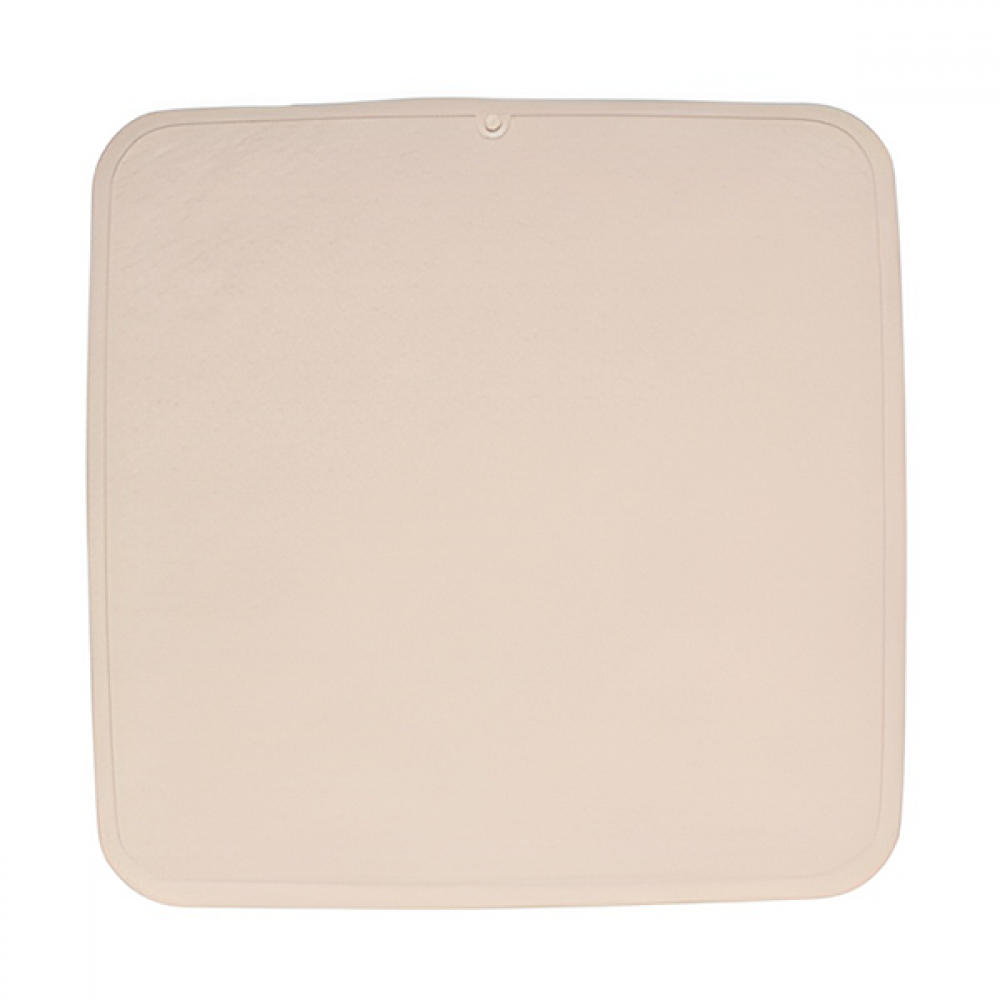 Euroshowers Sealskin Showermat Rubelle White 52x52 |313002610