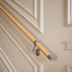 Oak Finish Handrail Kit Indoor Only | KODP3600