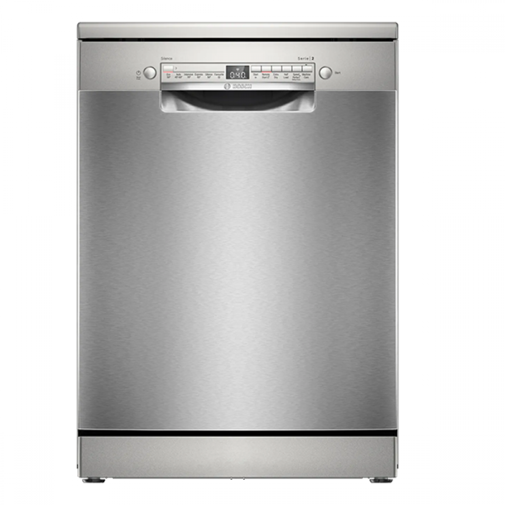 Bosch Series 2 Free Standing 60cm Dishwasher Stainless Steel | Sms2hvi67g