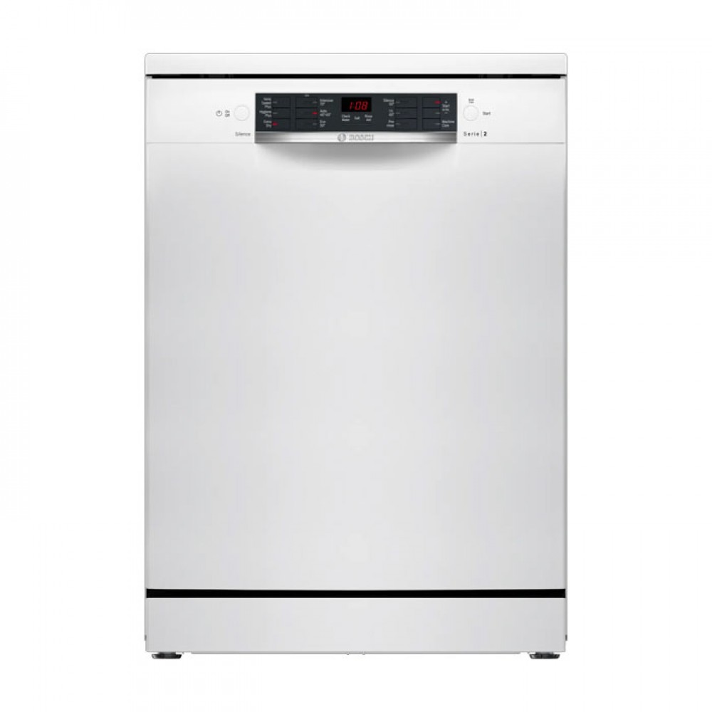 Freestanding Bosch White Dishwasher | SMS26AW08G 