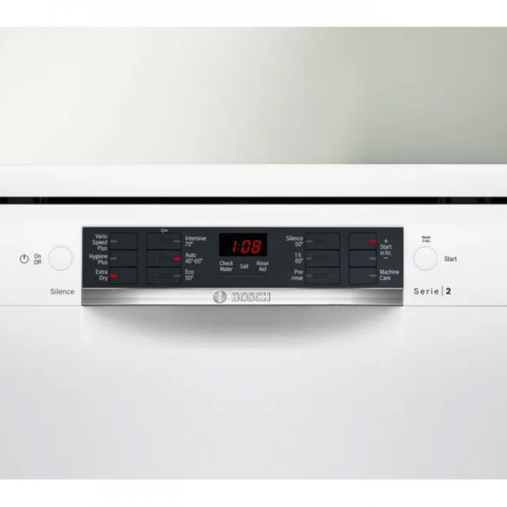 Freestanding Bosch White Dishwasher | SMS26AW08G 
