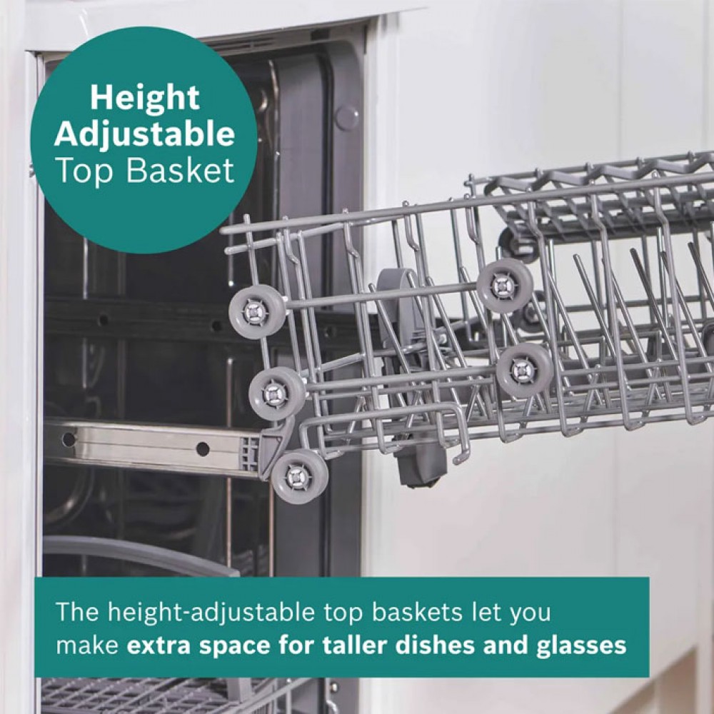 Freestanding Bosch White Dishwasher | SMS26AW08G 