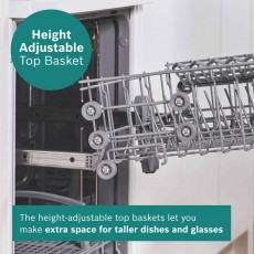 Freestanding Bosch White Dishwasher | SMS26AW08G 