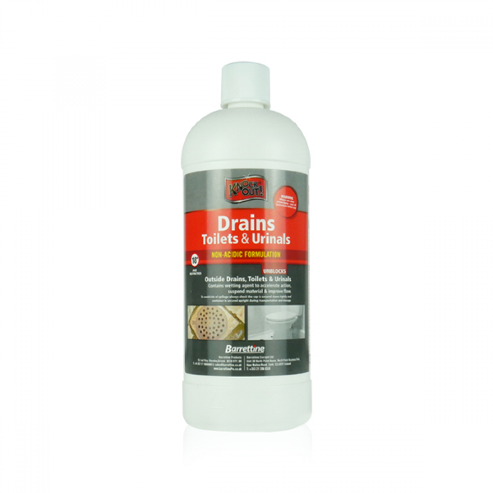 Knock Out Drains Toilets & Urinals 500ml | Kodt.50