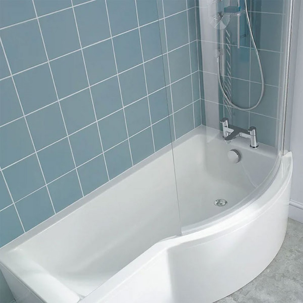 Ideal Standard Concept Bath Screen 1000 Silver | E7407aa