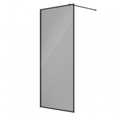 Sonas Mirage 1200 Matt Black Smoked Glass Screen