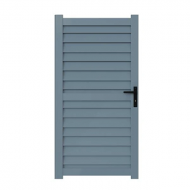Dbl Sided Garden Gate 1100x1765mm Merlin Grey