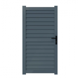 Shiplap Garden Gate 1100x1765mm Assembled Anthracite