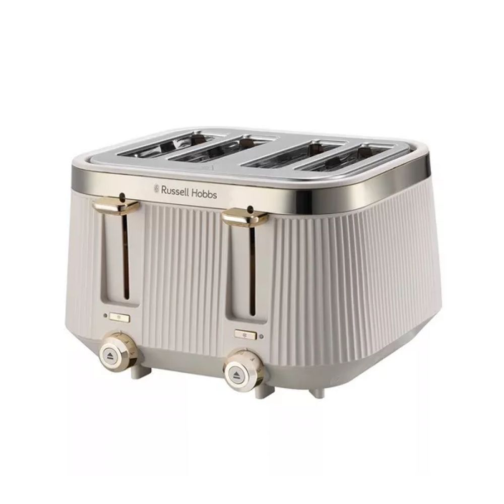 Russell Hobbs Bronte S4 Slice Toaster Stone | 26771