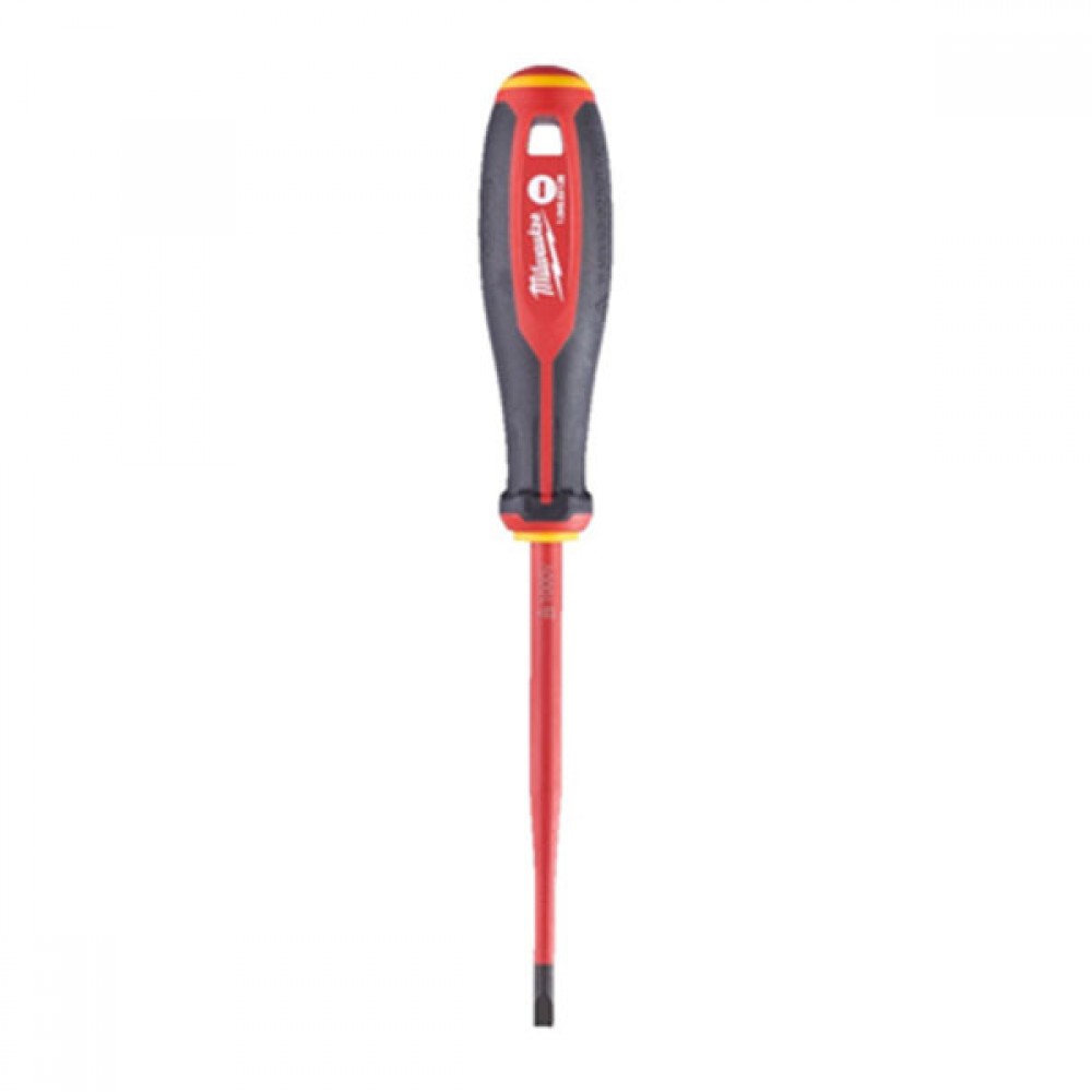 Milwaukee Tri-lobe Vde Screwdriver Slotted 1.0 x 5.5 x 125mm