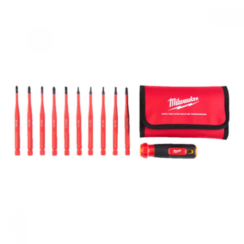 Milwaukee Insulated 10 in 1 Multi-Shank Set