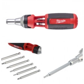 Milwaukee 9 in 1 Ratcheting Multibit Screwdriver