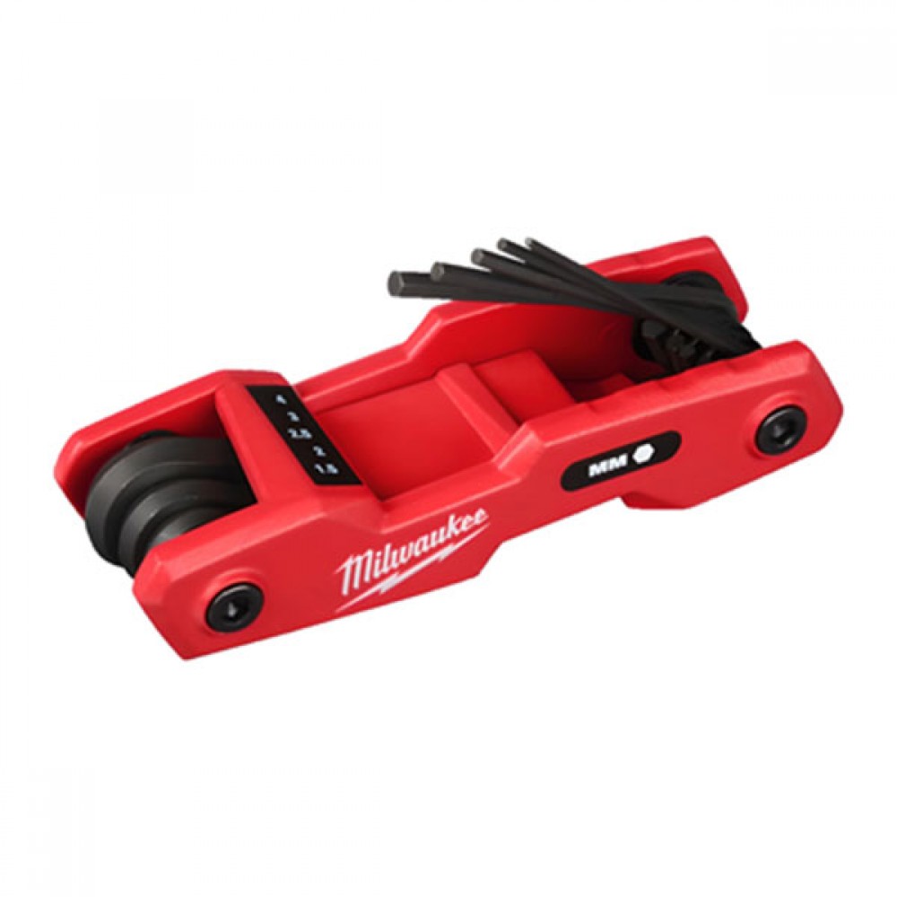 Milwaukee Metric Folding Hex Key Set 8pc