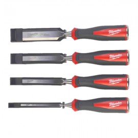 Milwaukee 4pc Set Beveled Edge Chisels