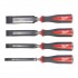 Milwaukee 4pc Set Beveled Edge Chisels