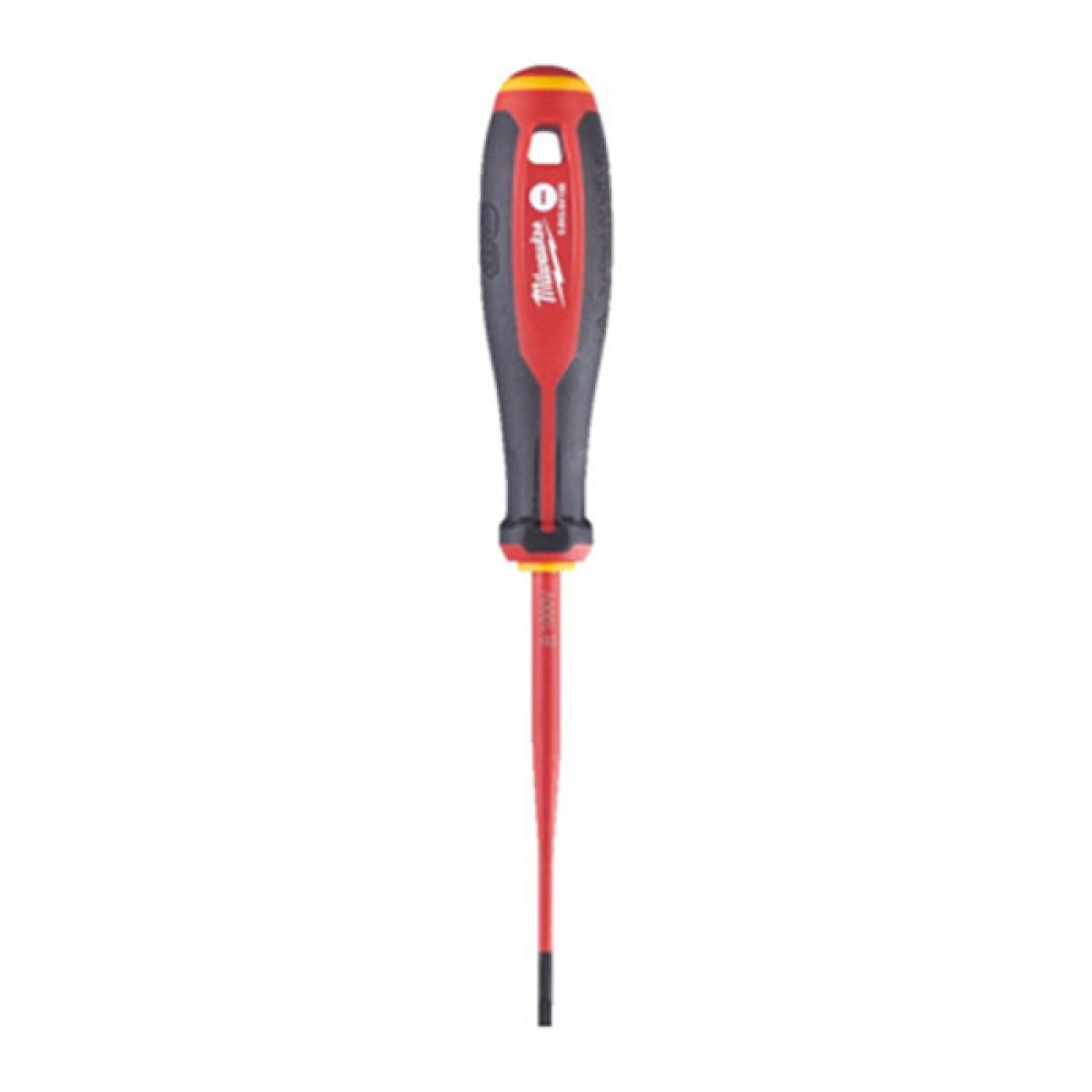 Milwaukee Tri-lobe Vde Screwdriver Slotted 0.6 x 3.5 x 100mm