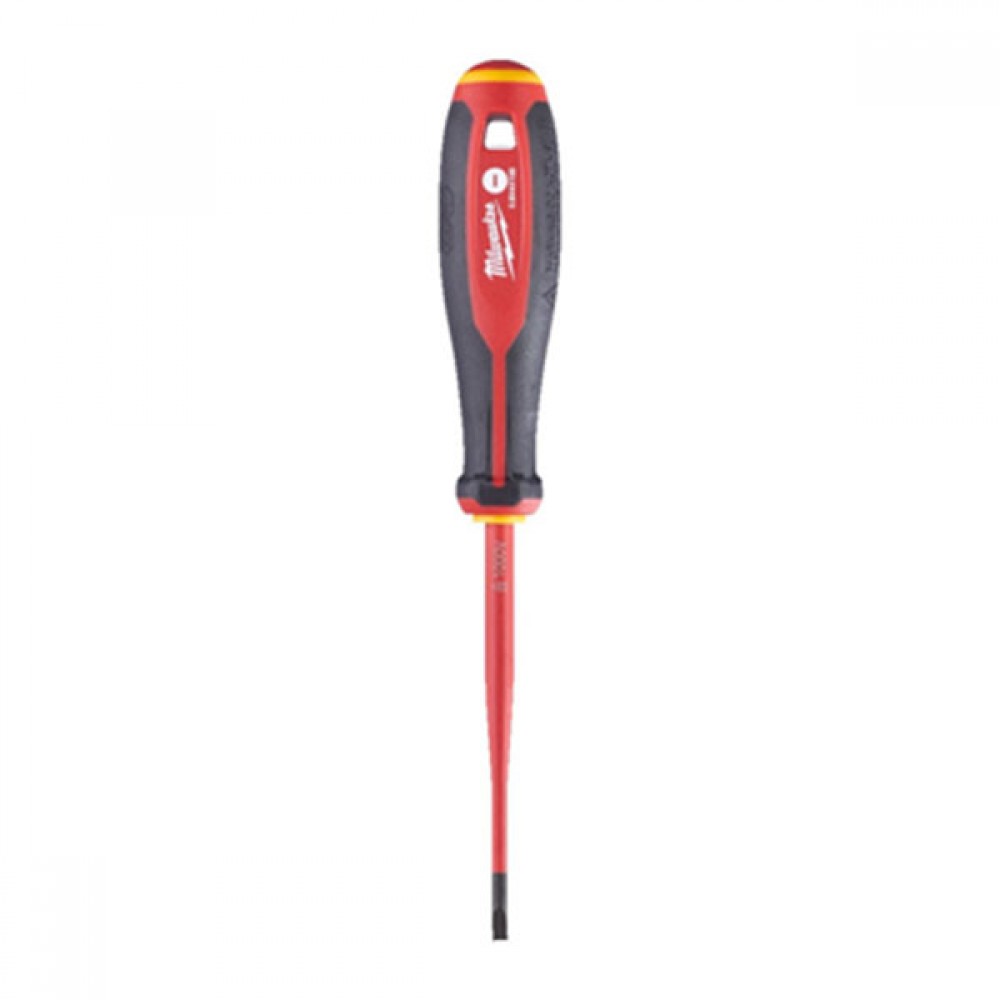 Milwaukee Tri-lobe Vde Scewdriver Slotted 0.8 x 4 x 100mm