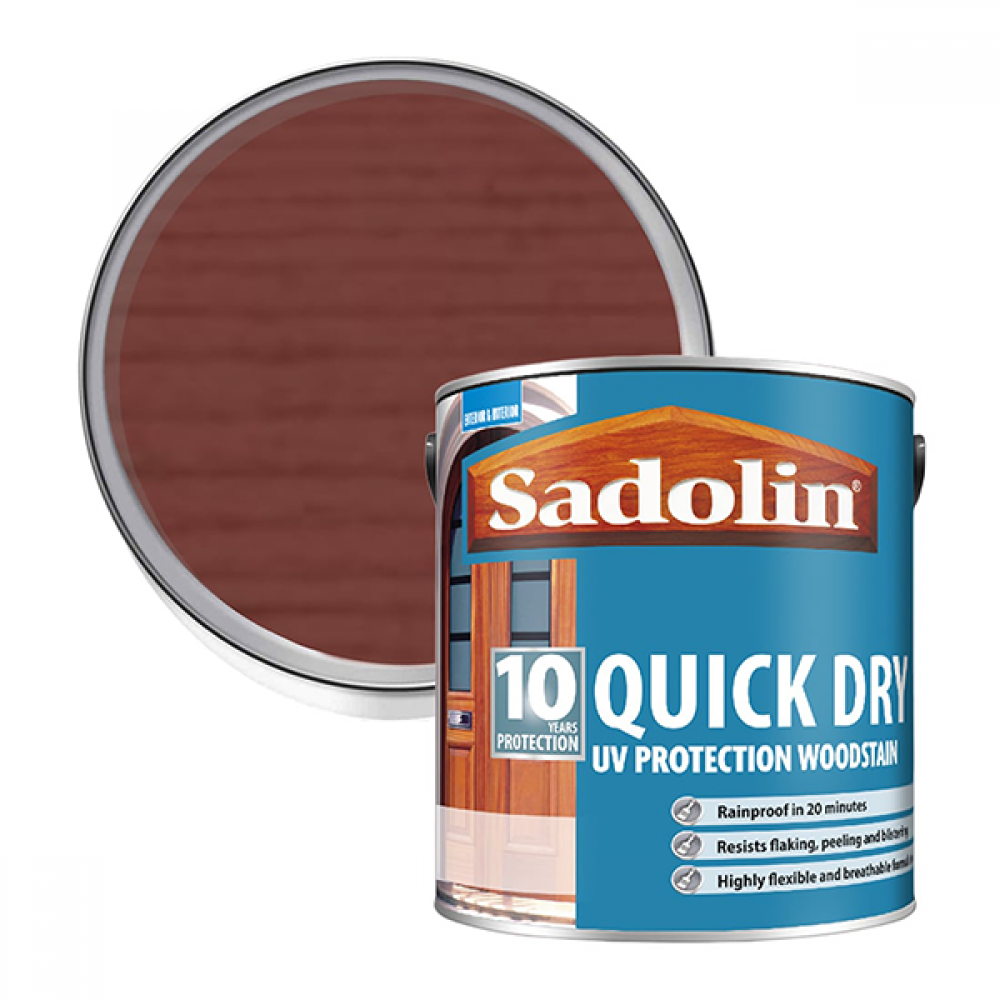 Sadolin 10 Year Q/d Woodstain Mahogany 2.5L