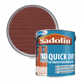Sadolin 10 Year Q/d Woodstain Mahogany 2.5L