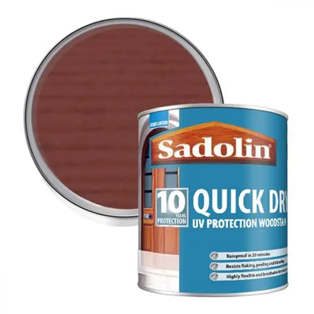 Sadolin 10 Year Q/d Woodstain Mahogany 1L