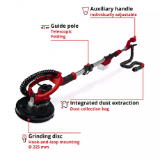 18v 225mm Professional Drywall Sander Body Only