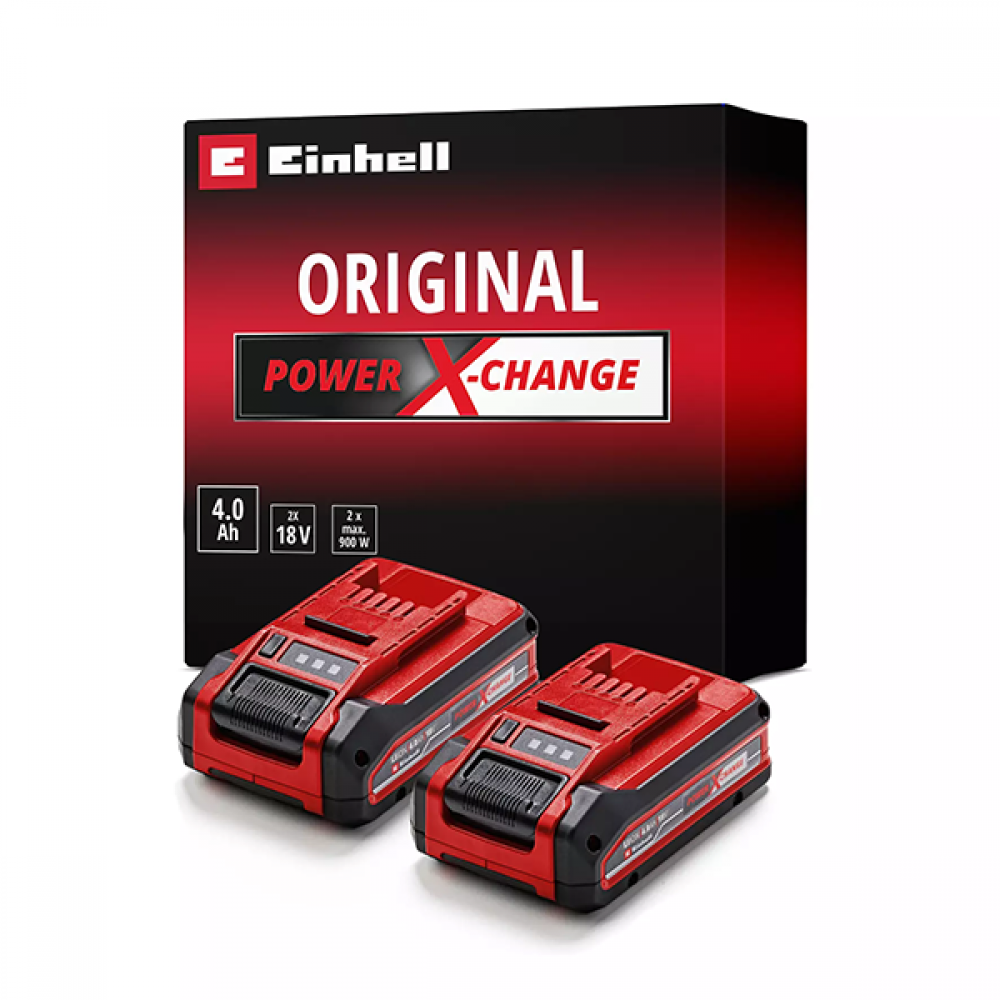 2 X 4.0ah Plus Batteries