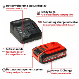 18v 4ah Plus Battery And Charger Kit | 4512159