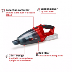 18v Handheld Vacuum Cleaner Body Only