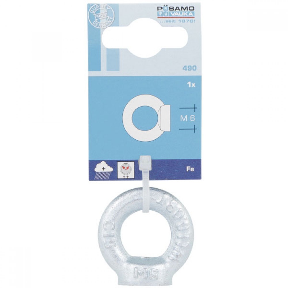 Posamo Eye Nut M10 25mm DIN 582 | PS2100800030