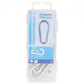Posamo Snap Hook 4x40 Pack 15 Zinc Plated | PS2100400083
