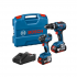 Bosch Professional Twin Pack 18V 2 x 4.0Ah Li-ion | BSH6019J2171 