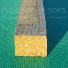 50mm X 35MM | 2" X 1 ½" | White Deal Rough Timber