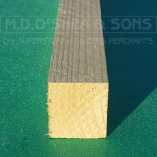 50mm X 44MM | 2" X 2" | White Deal Rough Timber
