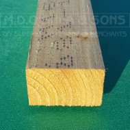 75mm X 44MM | 3" X 2" | White Deal Rough Timber