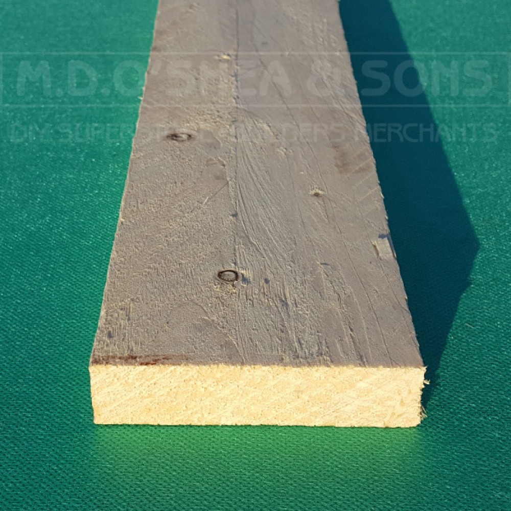 100mm X 22MM | 4" X 1" | White Deal Rough Timber