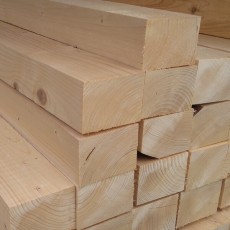 100mm X 75MM | 4" X 3" | White Deal Rough Timber