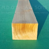 100mm X 75MM | 4" X 3" | White Deal Rough Timber