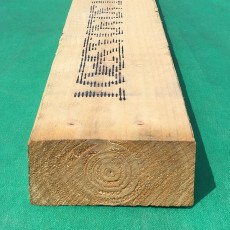 150mm X 75MM | 6" X 3" | White Deal Rough Timber