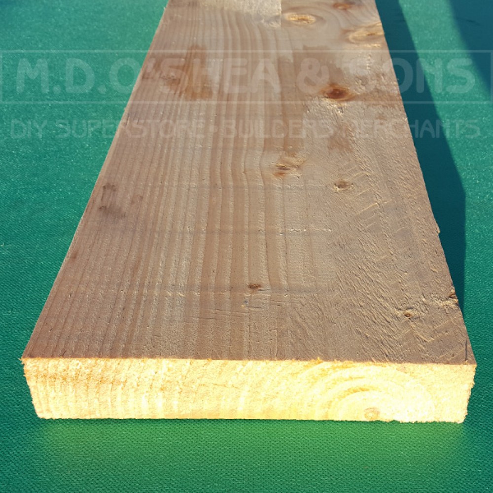 225mm X 44MM | 9" X 2" | White Deal Rough Timber
