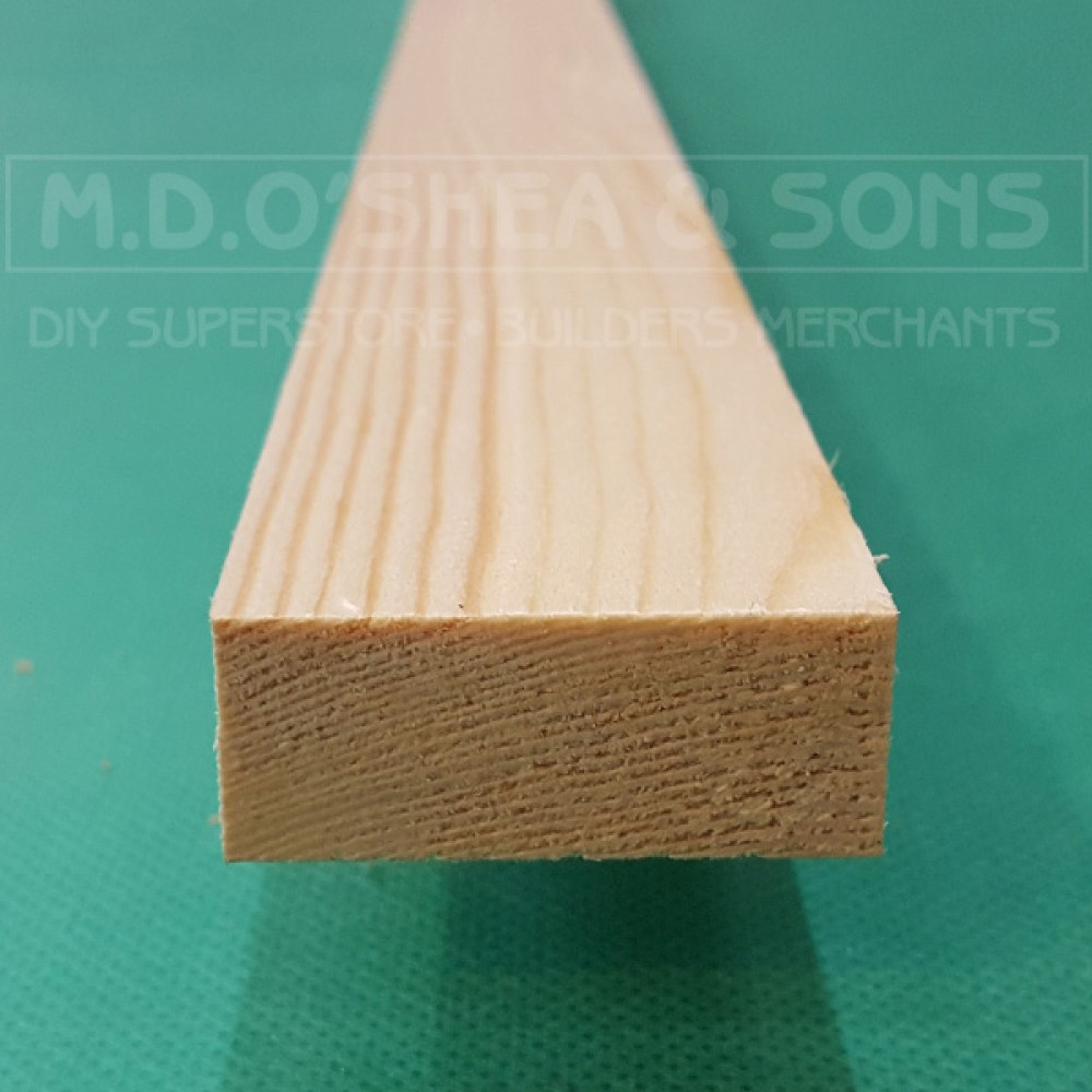 4.8m - 50 X 22 Square Edge White Deal (2x1)